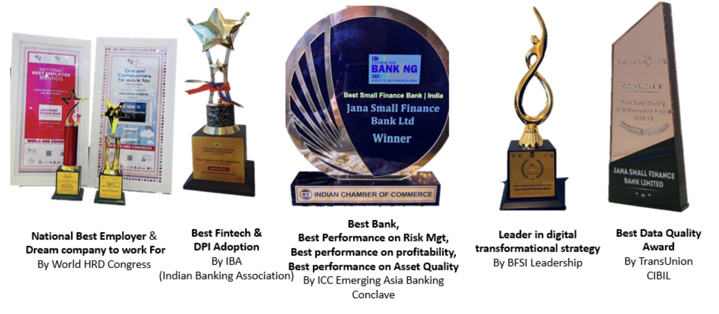 Jana Small Finance Bank Awards Won